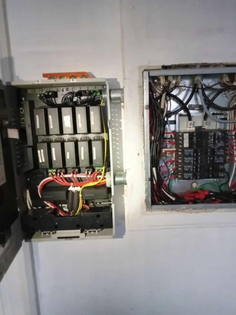 Electrical panel upgrade completed for Indoor Lighting Installation in Hartford
